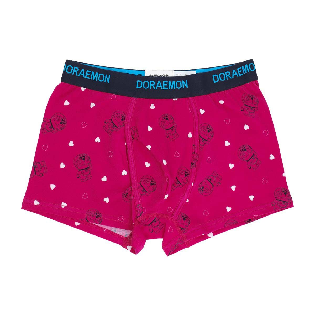 ドラえもん ハート柄 前開き ボクサー パンツ メンズ アンダーウェア