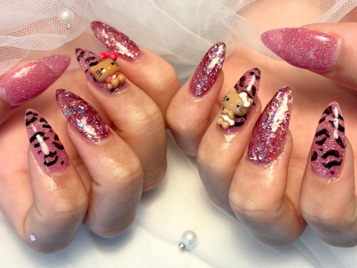 小中学生に人気】初めてのネイルデビュー♡最新デザイン＆キティちゃん