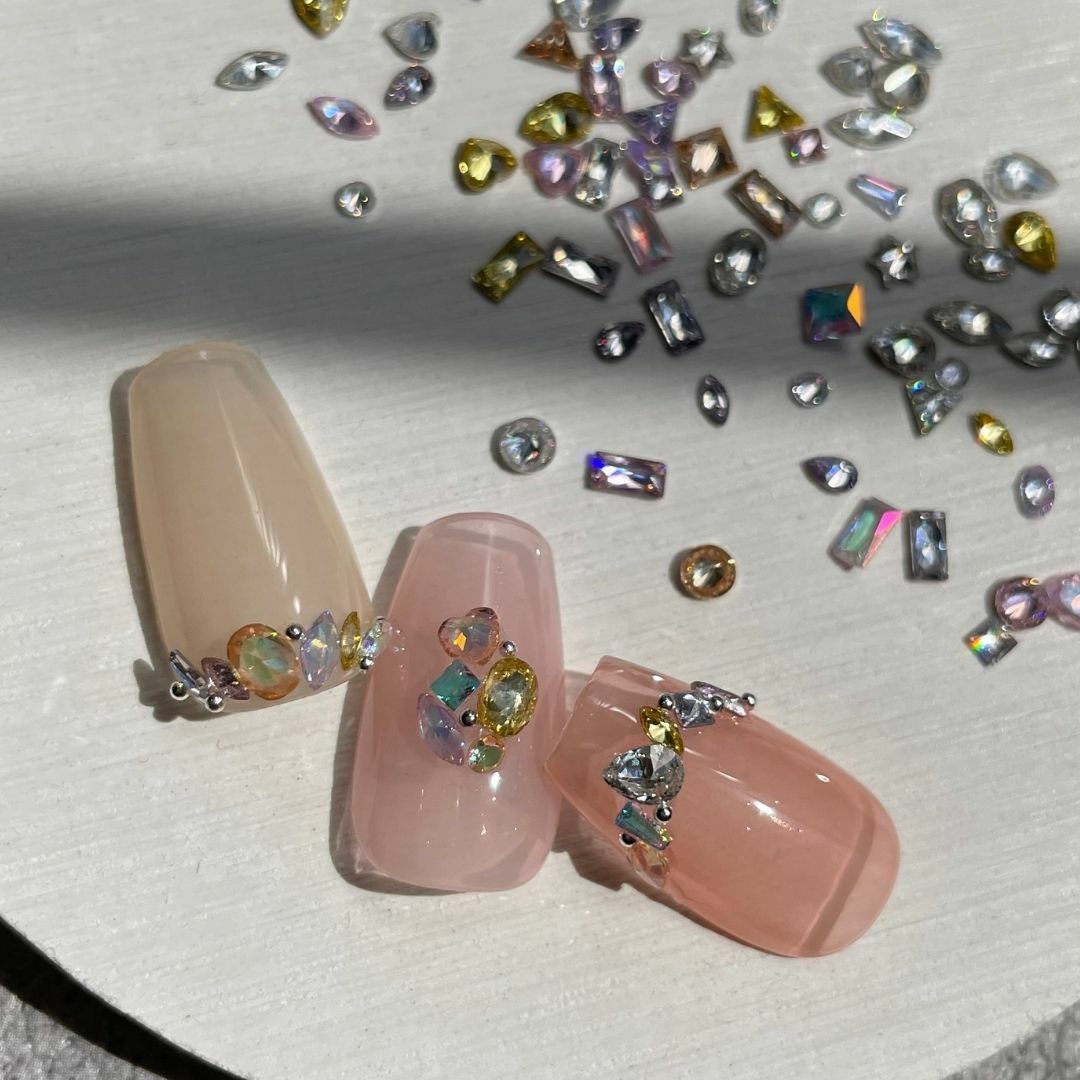 ネイルパフェ プレミアムminiストーン（マルチカラー） | ネイルパフェ