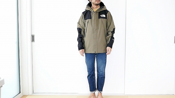 マウンテンジャケットのワイマラナーブラウンの色比較と参考コーディネート