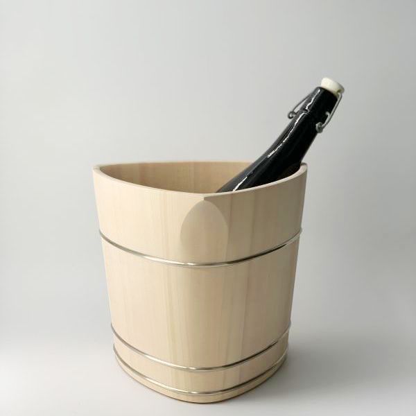 檜 シャンパンクーラー みすみ | 中川木工芸 比良工房