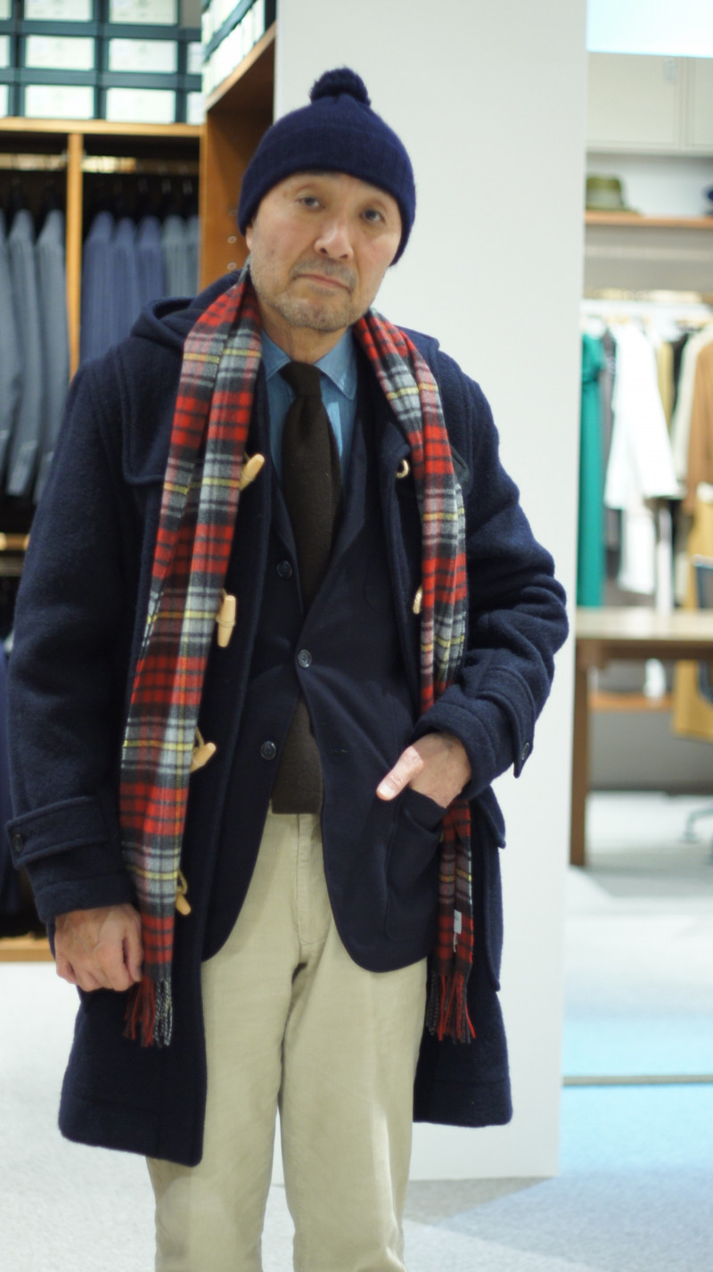 ラテンアイビーに着こなす大人のダッフルコート『HARNORD BROOK