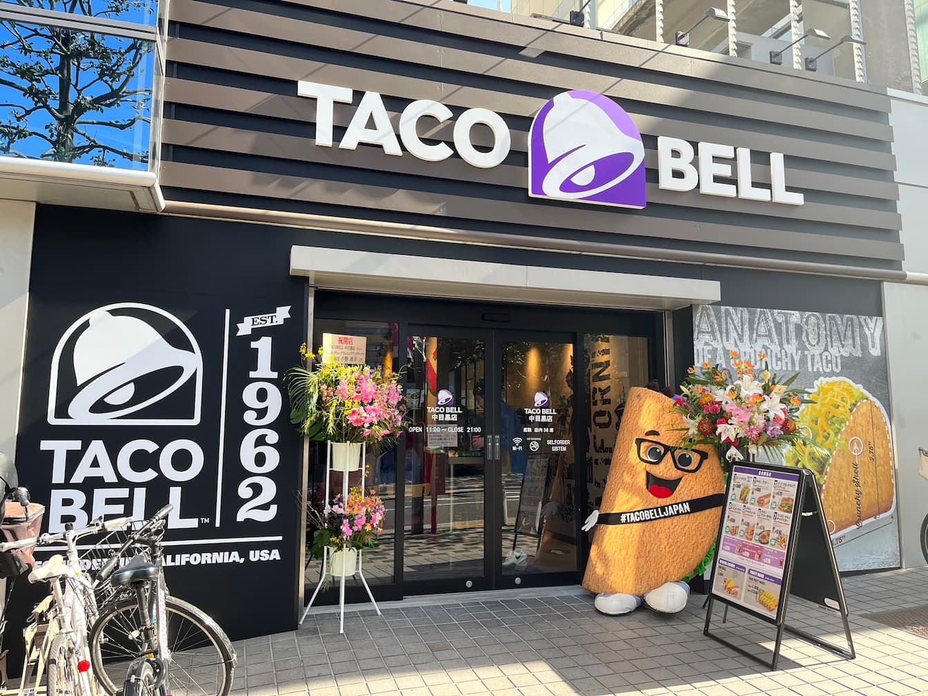 TacoBell(タコベル)】3月29日にグランドオープン！中目黒店は日本10