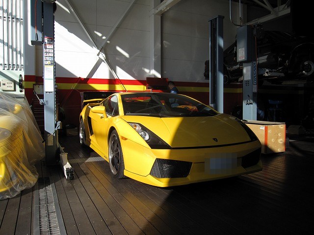 ランボルギーニ ガヤルド マイスターチェック・eギヤ ミッション