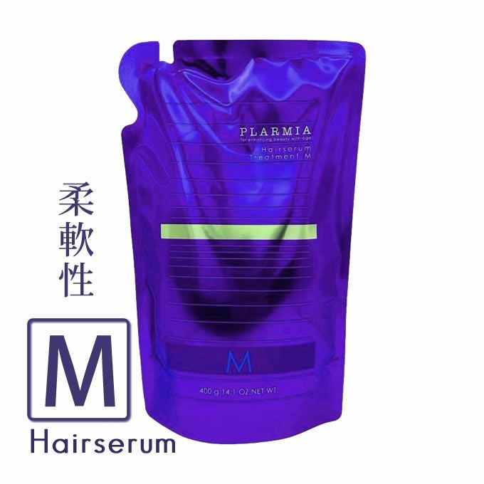 ミルボン プラーミア ヘアセラム シャンプー M 400mL (詰替)｜美容室