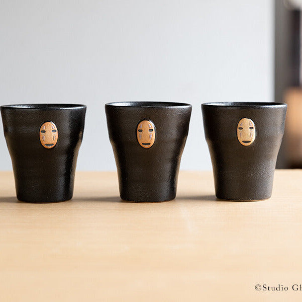 No Face Kaonashi Tea Cup Shigaraki Ware – Nara Tea Co.