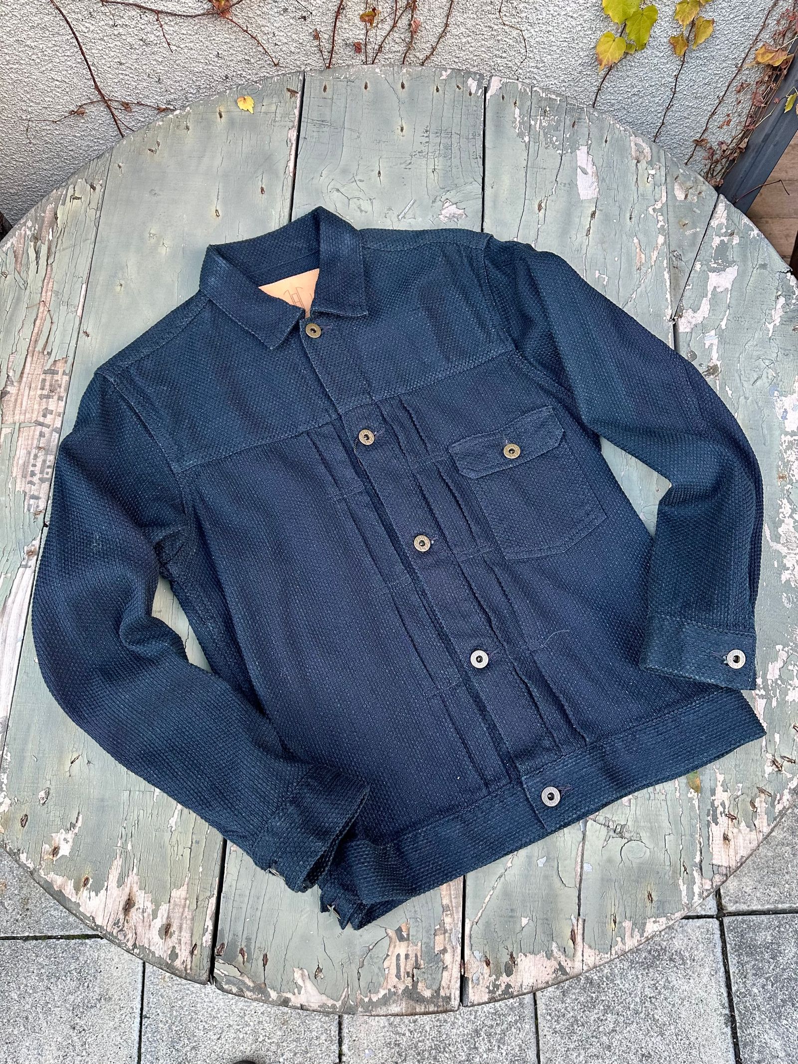JAPAN BLUE JEANS - Sashiko 1st Type Jacket 11oz / インディゴ刺子