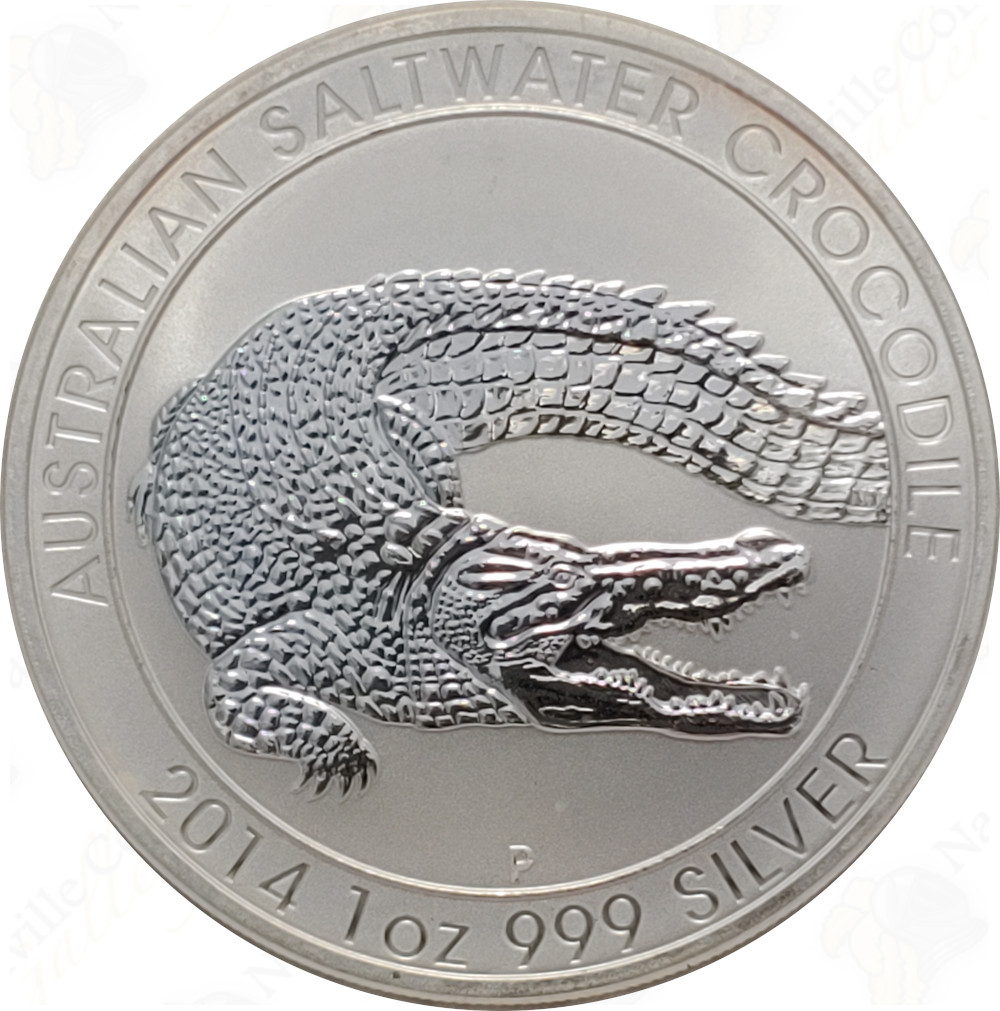 2014 Australia Saltwater Crocod | Nashville Coin Gallery