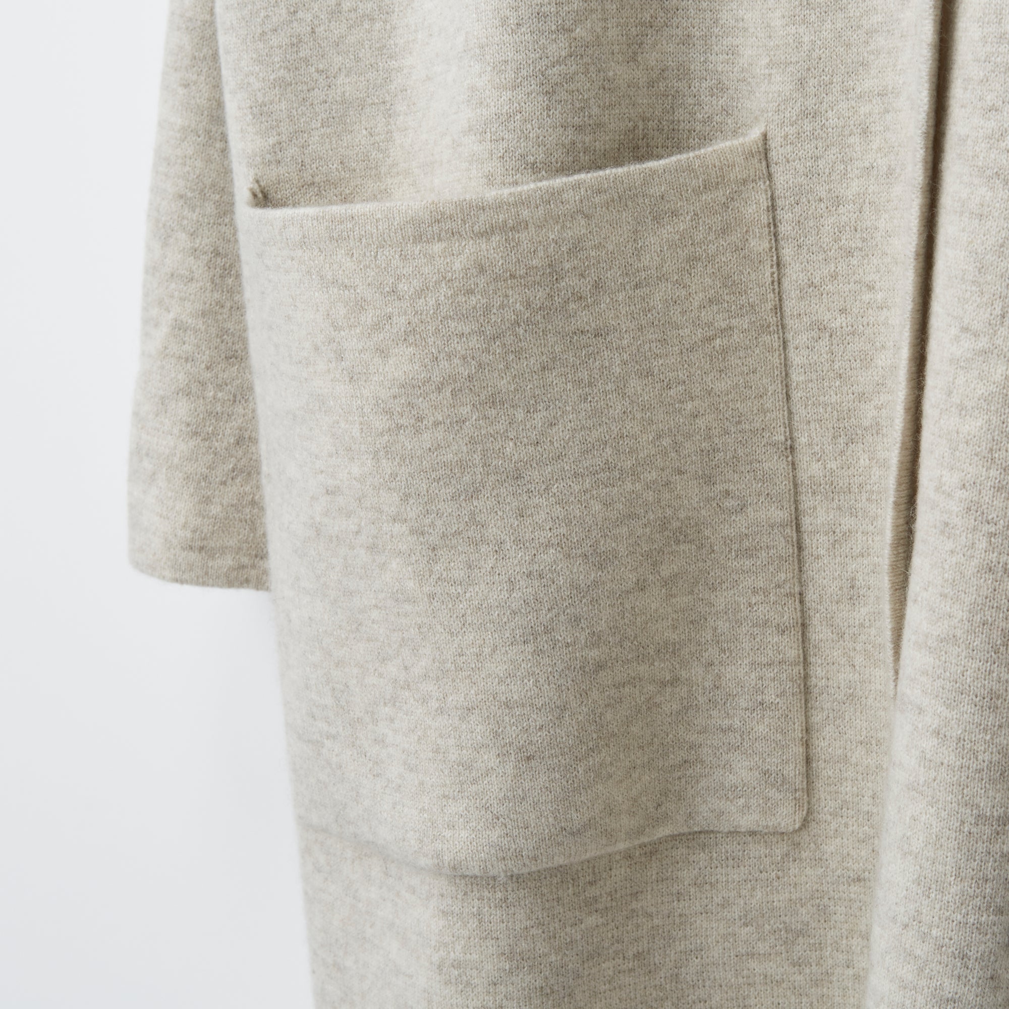 cashmere knit long coat(カシミヤ ニットロングコート)EC限定ギフト