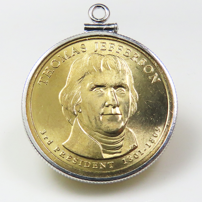 アメリカ大統領1ドル貨 トーマス・ジェファーソン Thomas Jefferson 第