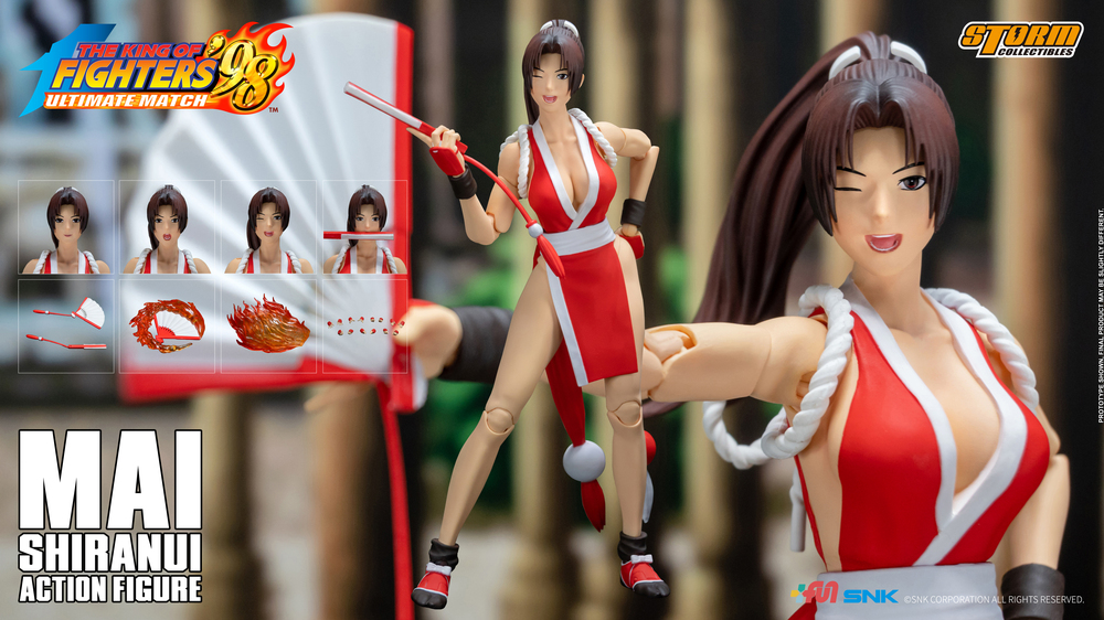 THE KING OF FIGHTERS '98 ULTIMATE MATCH MAI SHIRANUI ACTION FIGURE