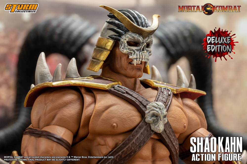 Mortal Kombat 1/12 Scale Action Figure Shao Kahn Deluxe Edition