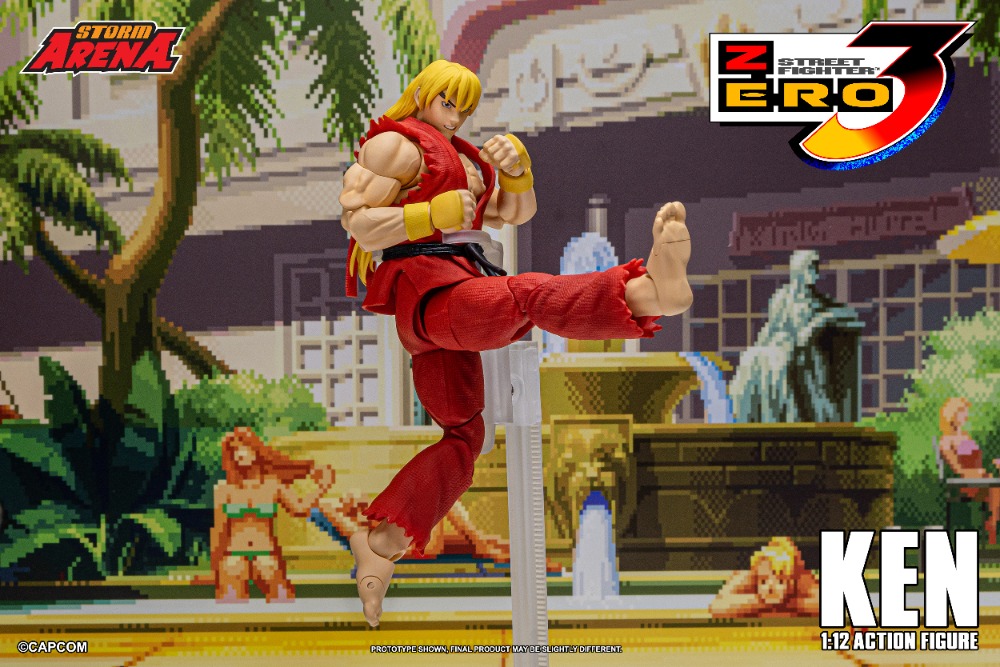STREET FIGHTER ZERO 3 – KEN 1/12 Action Figure | 株式会社ノーツ
