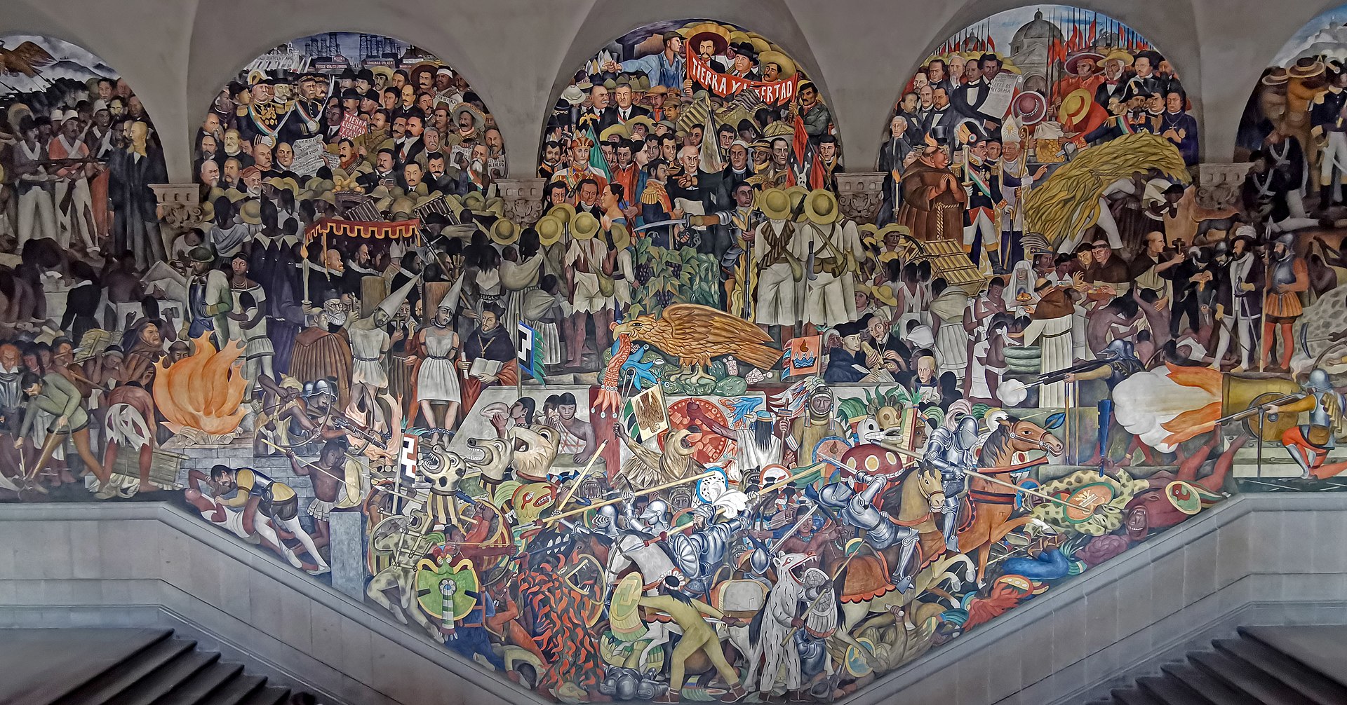 メキシコの壁画運動あるいは壁画主義：Mexican muralism, Muralismo