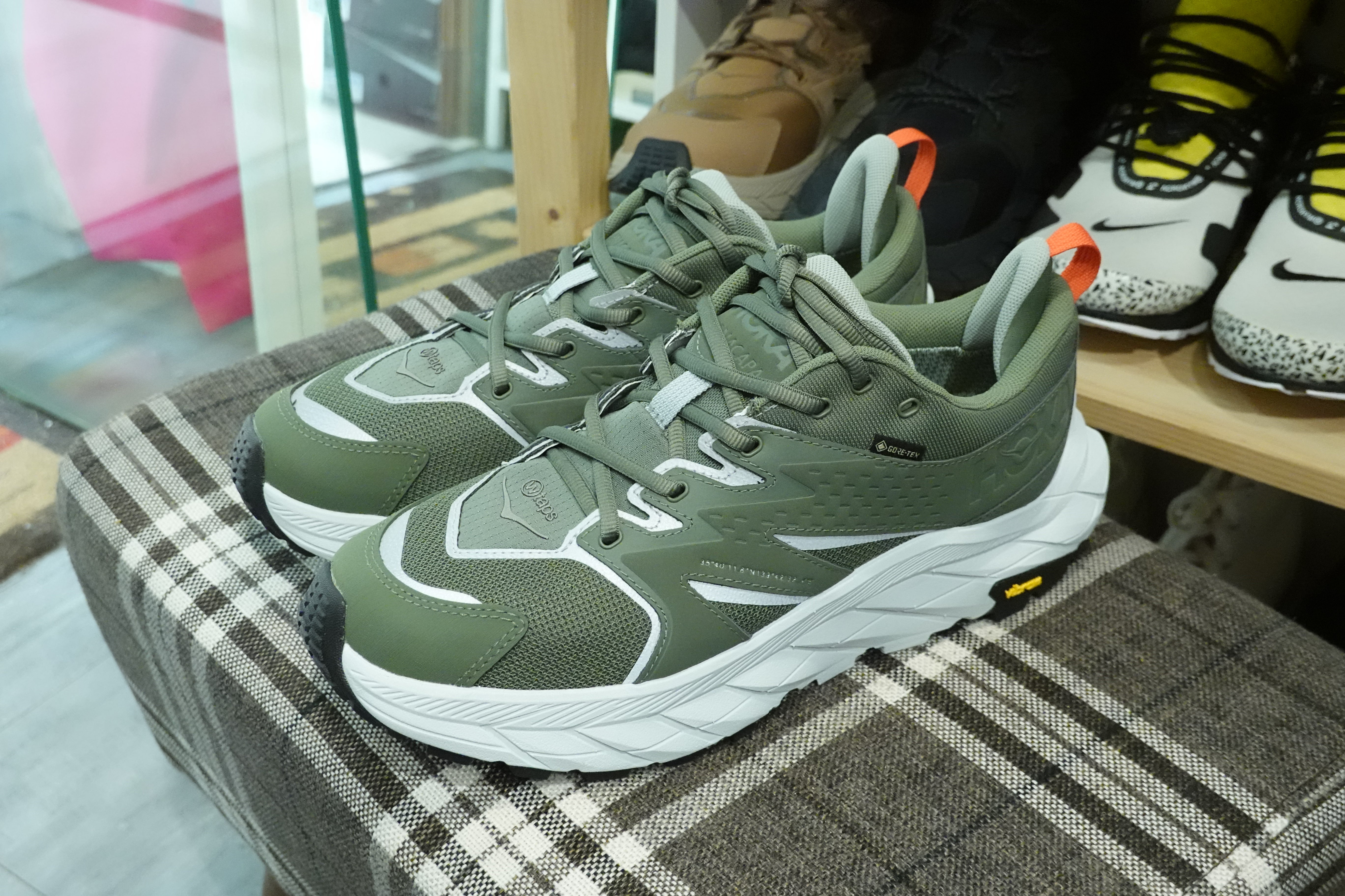 Wtaps x Hoka One One Anacapa Low GoreTex - Four Leaf Clover