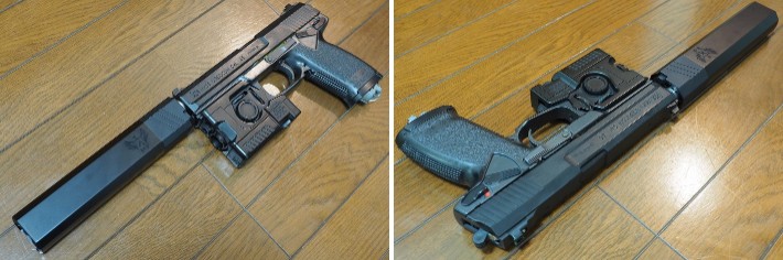 Big Dragon サイレンサー】ACE1ARMSのOsprey用変換アダプターセットを