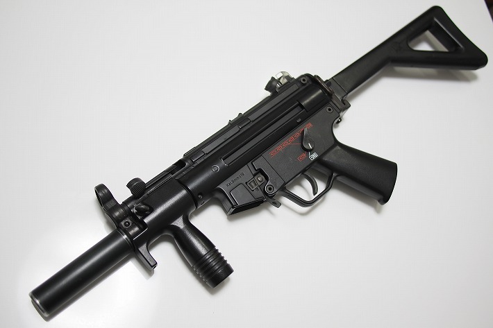東京マルイ 電動MP5K】MP5K PDWハイサイ&電子トリガー化カスタム