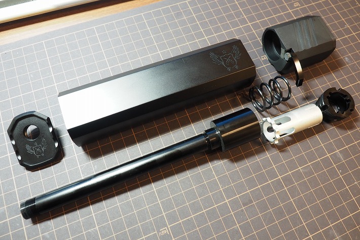 Big Dragon サイレンサー】ACE1ARMSのOsprey用変換アダプターセットを