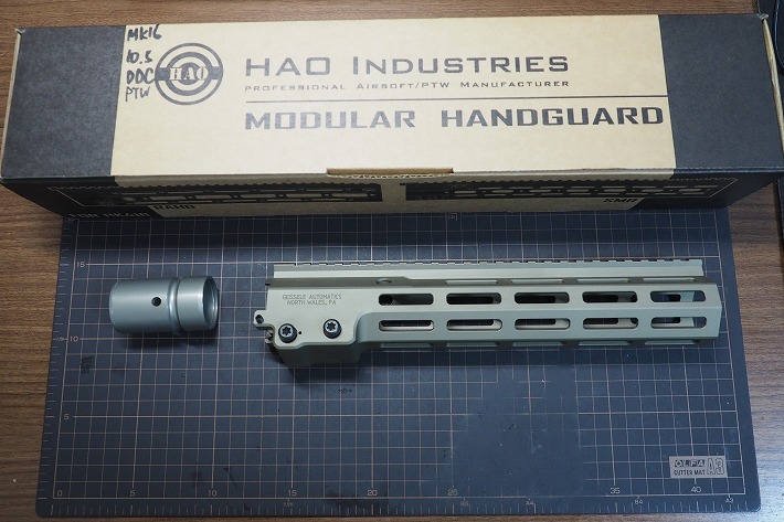 HAO SMR Mk16】Geisseleタイプ 10.5インチ ハンドガードを購入しました