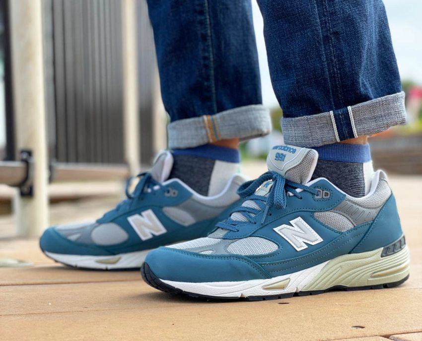 NewBalance「M991BSG」はスレートブルーを纏った落ち着きある一足