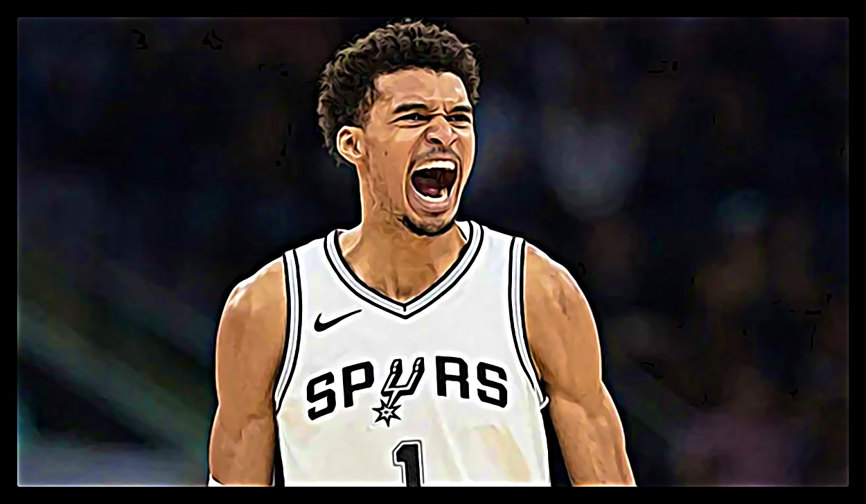 ビクター・ウェンバンヤマがNBAデビュー時から13kg以上増量したことを