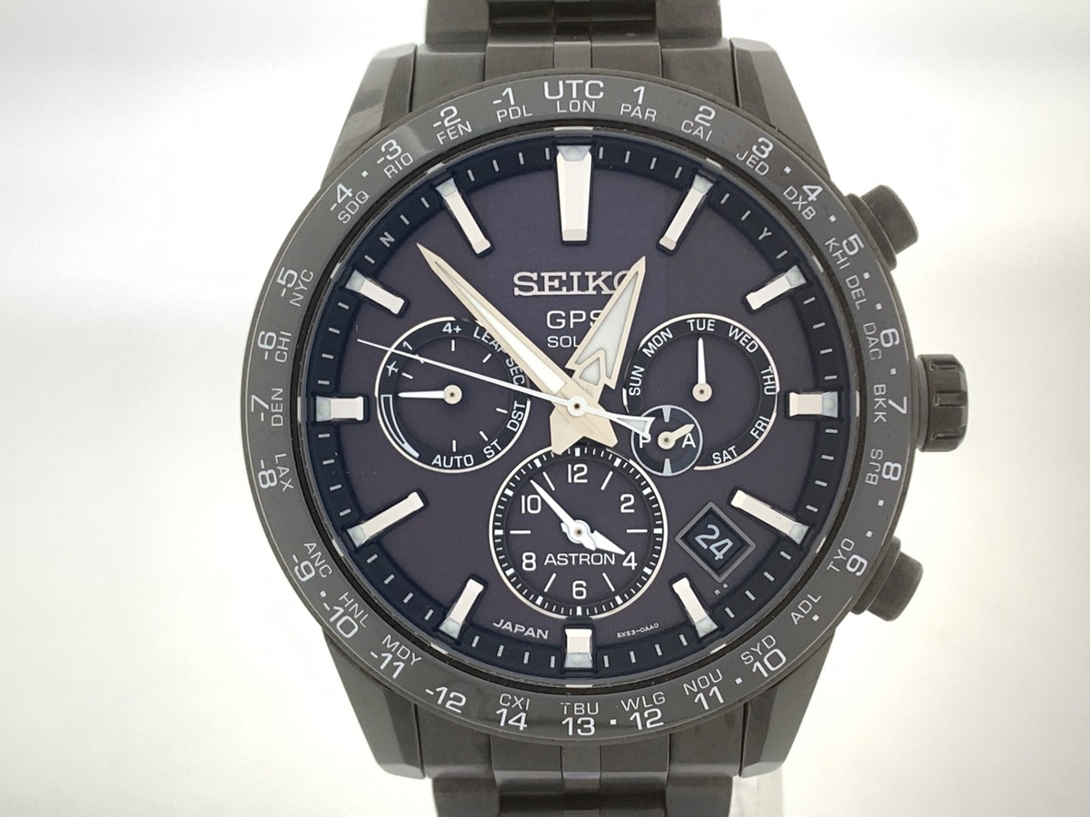 セイコー アストロン ブラック SBXC037/5X53-0AB0 チタン｜カメラの