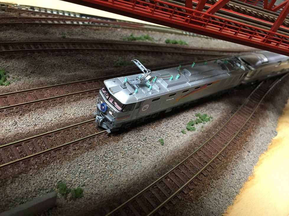 KATO E26系 カシオペア 12両セット 入線です。10-1336 | NGaugeJP