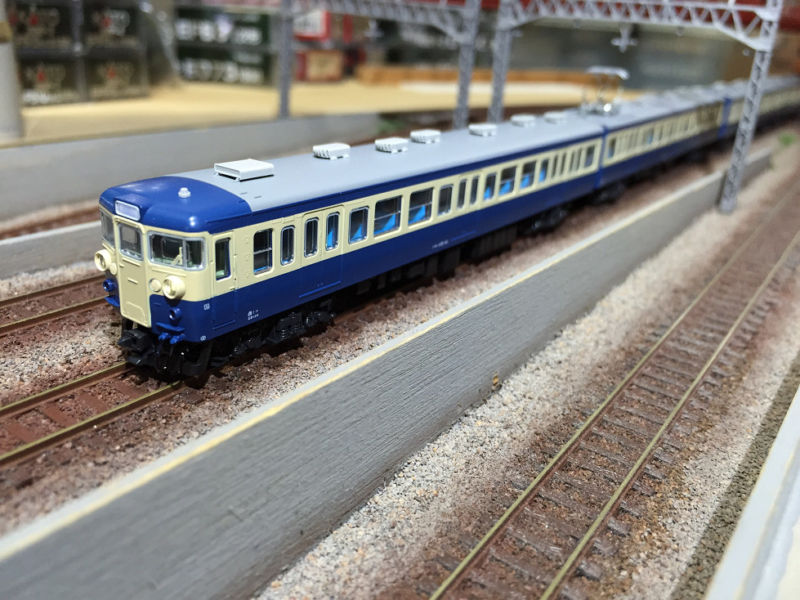 115系800番代 横須賀色 入線です。 KATO 10-1118 10-1119 | NGaugeJP