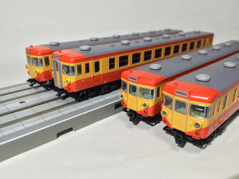 155系「ひので・きぼう」が入線しました。KATO 10-1299 / 10-1300