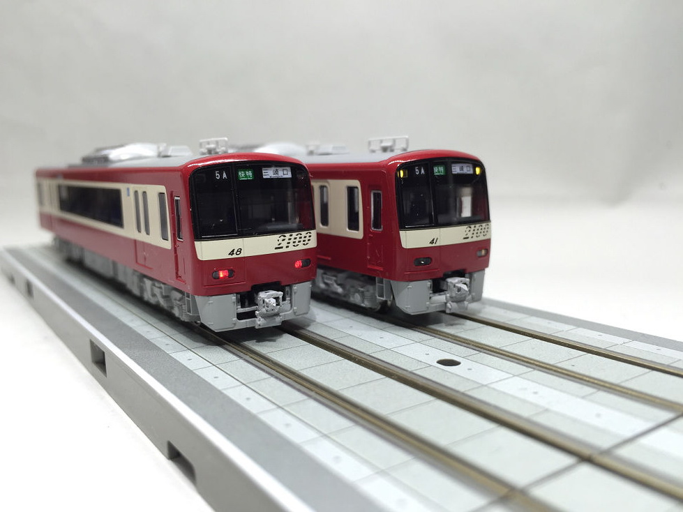 KATO 京急2100形 10-1307/10-1308 入線＆銀河モデルのパーツでTN化