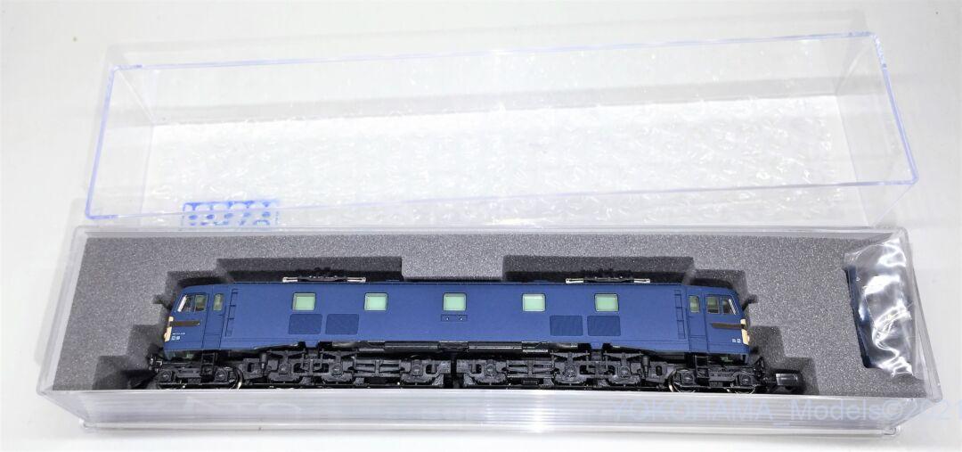 EF58 後期形大窓ブルー 入線です。KATO 3020-1 | NGaugeJP - 横濱模型