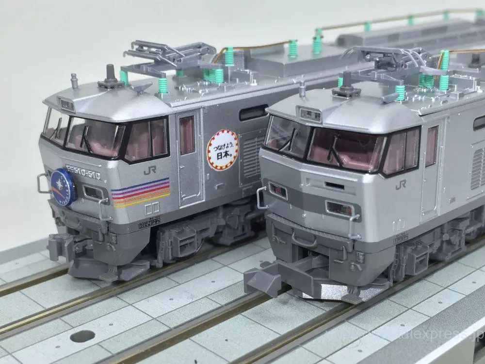 EF510-500 銀釜 入線です。KATO 3065-5 鉄は熱いうちに報告 | NGaugeJP