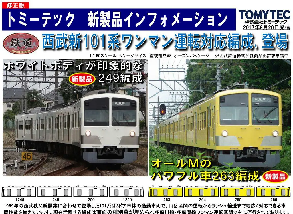 北大阪急行電鉄 鉄道コレクション『北急9000形』 10月7日～ 発売