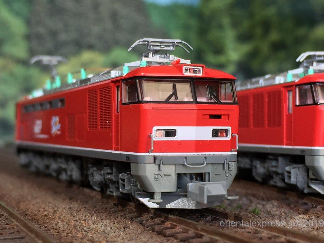 EF510 0番台 赤いやつ 入線です。KATO 3059 レッドサンダー | NGaugeJP