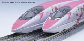 JR 500-7000系山陽新幹線（ハローキティ新幹線）セット 品番：98662