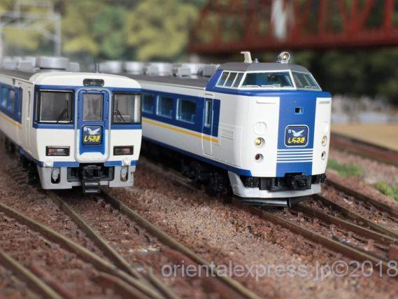 485系しらさぎ新塗装セットCが入線しました！TOMIX 98652 | NGaugeJP