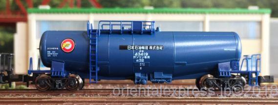 銀タキ 入り タキ43000 日本石油輸送（黒・青・シルバー）8両セットが