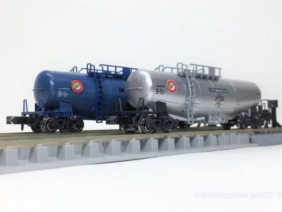 銀タキ 入り タキ43000 日本石油輸送（黒・青・シルバー）8両セットが