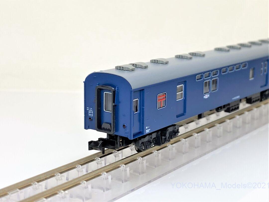 関スイ 旧型客車（ブルー）4両セットが入線です。KATO 10-034-1