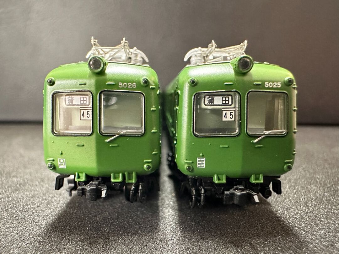 ポポンデッタ】2025年発売予定 東急電鉄旧5000系・5200系 一部仕様変更