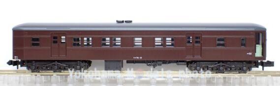 高崎運転所 旧型客車（スエ78 15＋スハ43系） が入線です。KATO 10