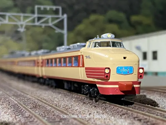 485系「ひたち」赤スカートが入線しました！ TOMIX 98825 98826