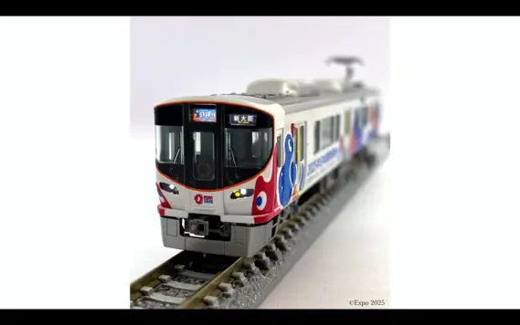 トレインボックス】323系大阪・関西万博ラッピング列車8両セット 2025
