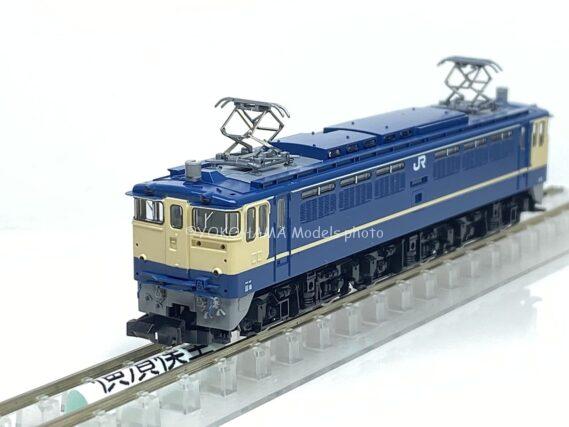EF65 1000番代（下関地域鉄道部）が入線しました。 TOMIX 7189