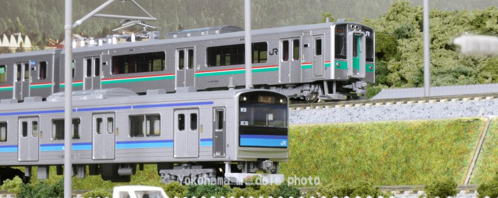 205系3100番台 仙石線色（1パンタ編成） 4両セット 品番：10-2102 鉄道