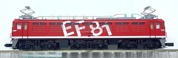 EF81 95レインボー塗装機 が入線しました。 KATO 3066-F | NGaugeJP