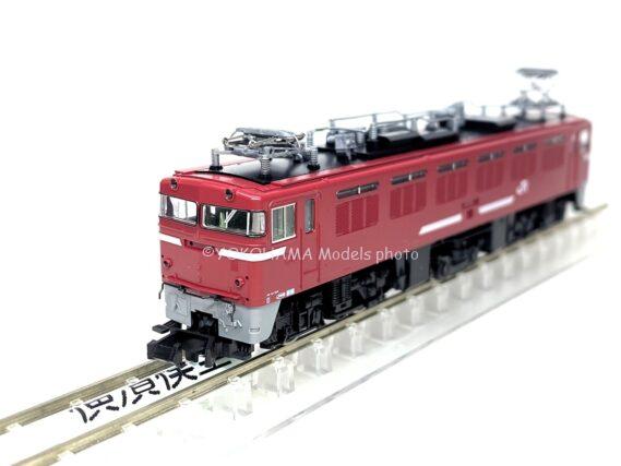 ED76 1000番代 後期形（サッシ窓）JR貨物更新車が入線です。 TOMIX