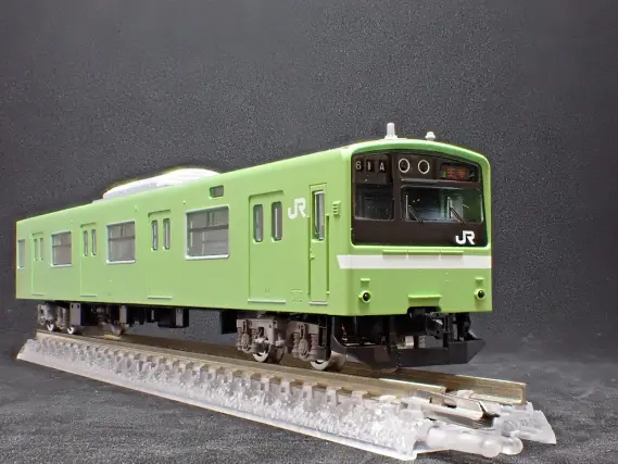 201系通勤電車（JR西日本30N更新車・ウグイス・混色床下)セット 品番