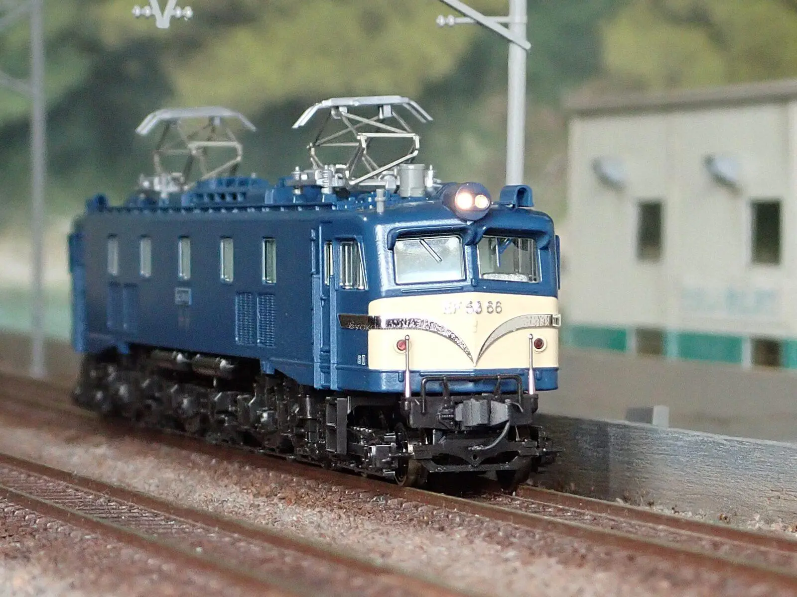 EF58 66号機 竜華機関区 が入線しました。 KATO 3040-1 | NGaugeJP