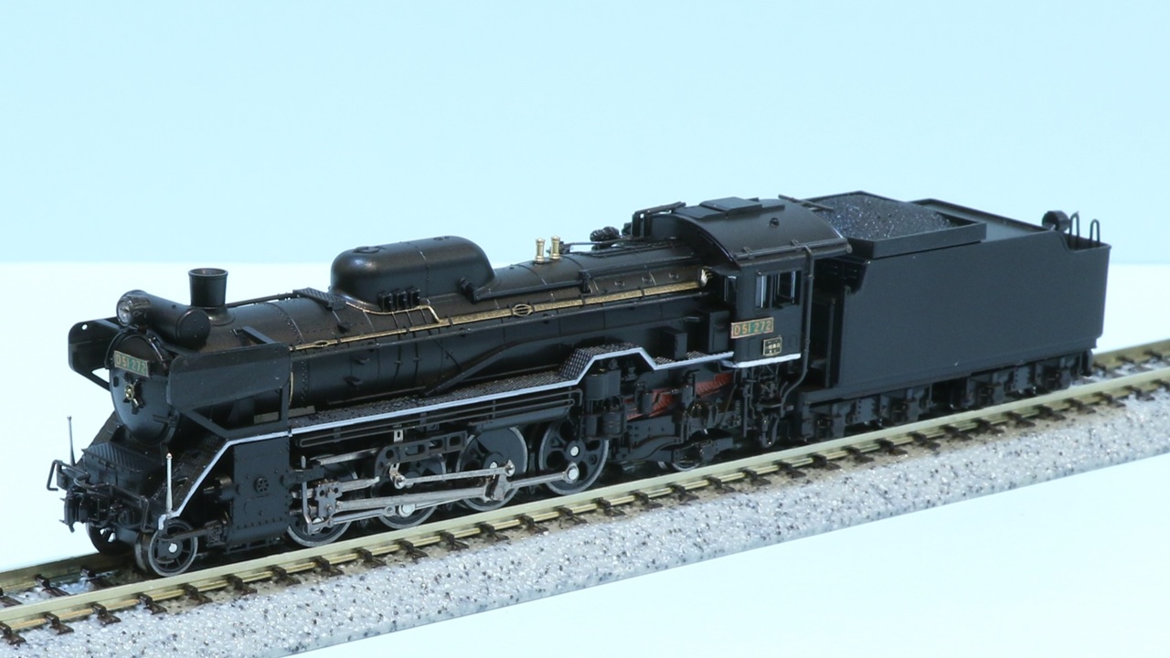 KATO】D51 272 熊本機関区 門鉄デフ付 2026年4月～5月発売予定 KATO